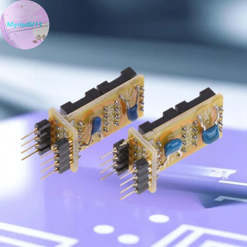 MyriadU Dual Single DIP8 ถึงเดี่ยว-Amp Audio Opamp Adaptor Conversion Seat สําหรับ NE5534 AD797 OPA6