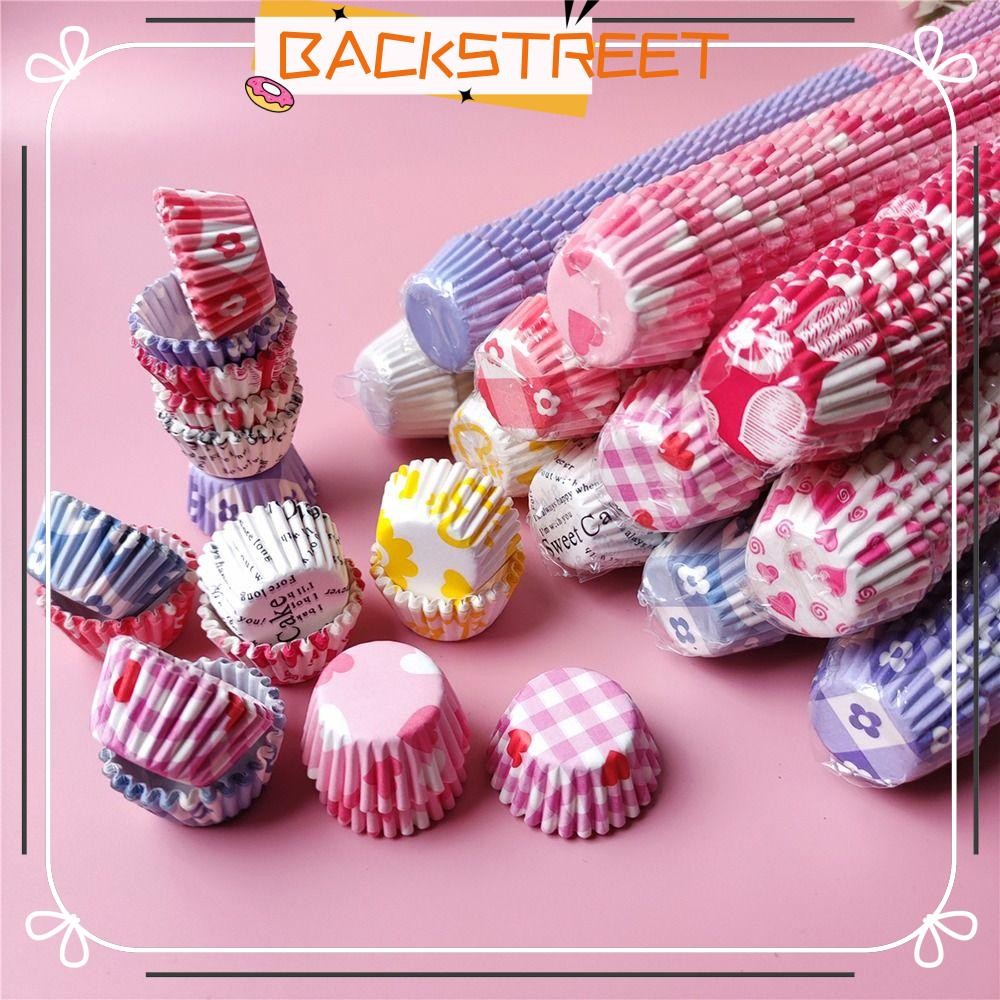 BACKSTAGE 1000 ชิ้น Cupcake Liners, Party Non-stick Muffin Baking Cups, Disposable Grease Paper Muff