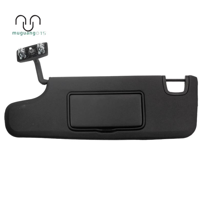 สําหรับ JK 2007-2017 ใช้งานร่วมกับซ้ายสีดําด้านข้าง Sun Visor ภายในรถ 6CJ07DX9AA