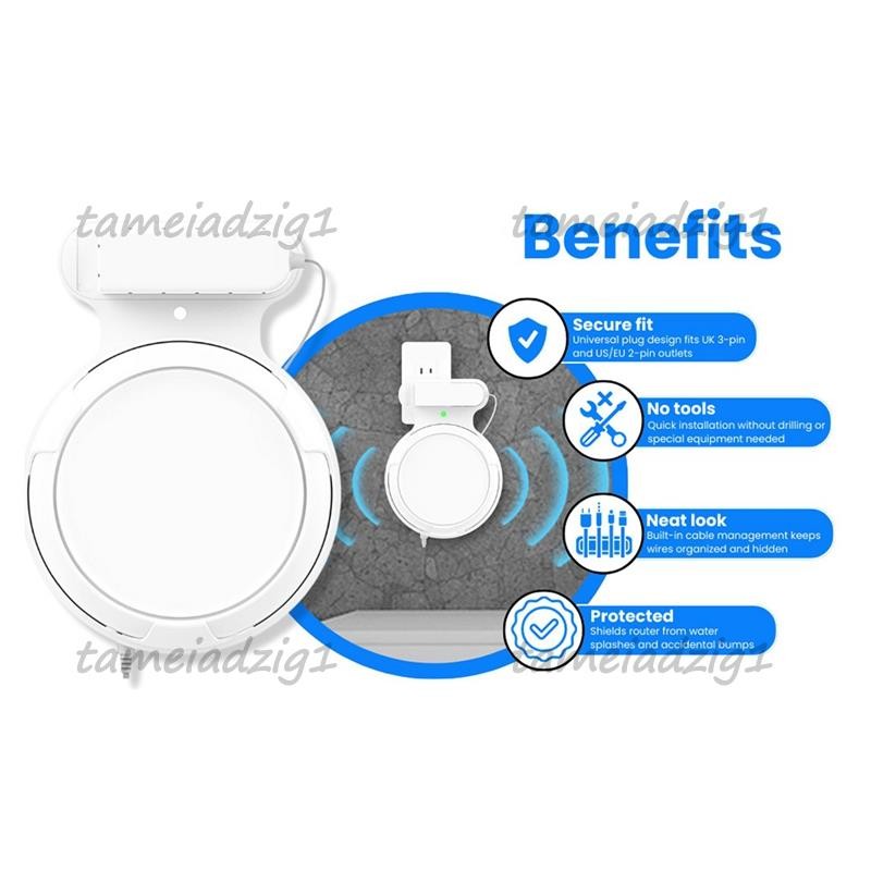 เราเตอร์ติดผนังสําหรับ-Link Deco BE23/BE25/BE3600/BE5000 Wifi 7 Wall Mount Home WiFi System - รูปที่ 2