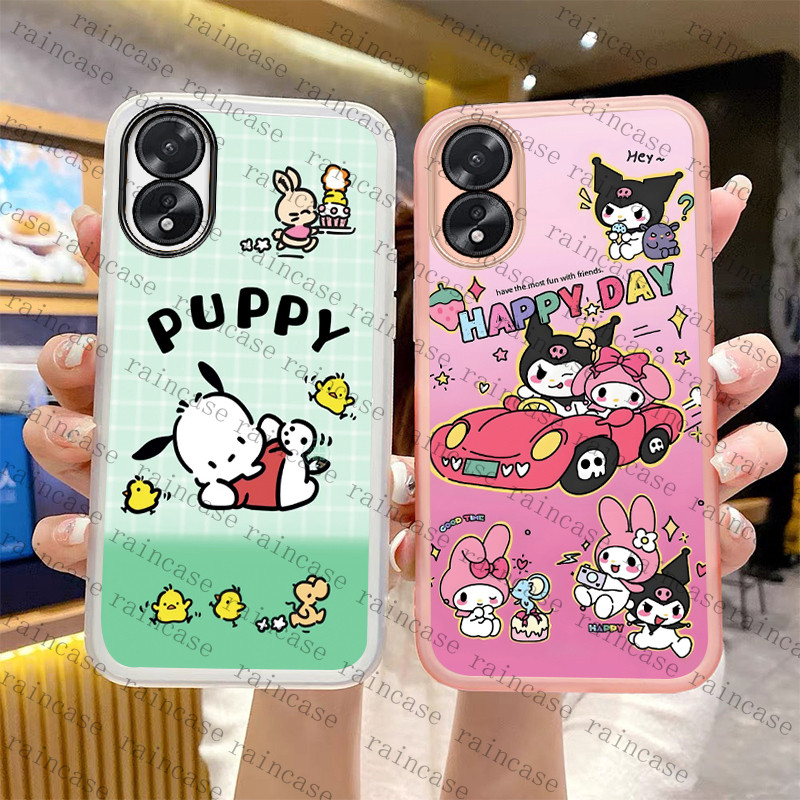 เคส OPPO a18 เคส OPPO a38 เคส ฟิล์มกันรอยเลนส์เคสโทรศัพท์สําหรับ