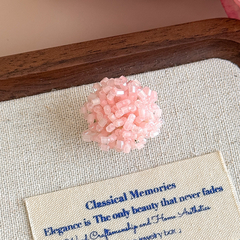 เจลลี่รองเท้าคริสตัลโปร่งใส สำหรับรองเท้าสไตล์เจ้าหญิงและเกาหลี ตกแต่งลายดอกไม้ - รูปที่ 3