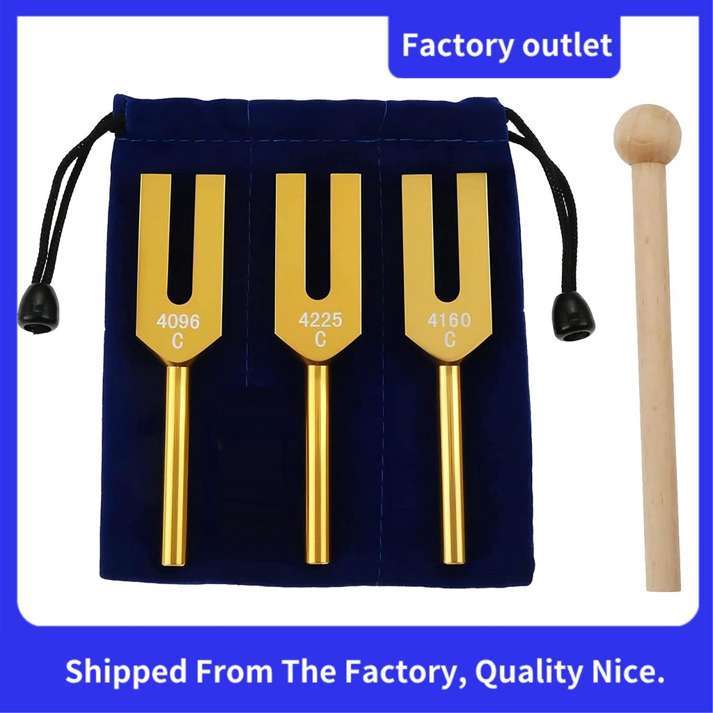 ชุดส้อมปรับอลูมิเนียมอัลลอยด์ - 4096Hz 4160Hz 4225Hz สําหรับระบบประสาทการทดสอบเสียง Healing Therapy 