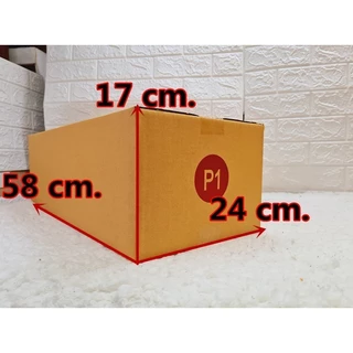 กล่องไปรษณีย์ เบอร์ P1 กล่องพัสดุฝาชน แพ็ค 1 ใบ หนา 3 ชั้น มีจ่าหน้า ราคาส่ง พร้อมส่ง B7Box