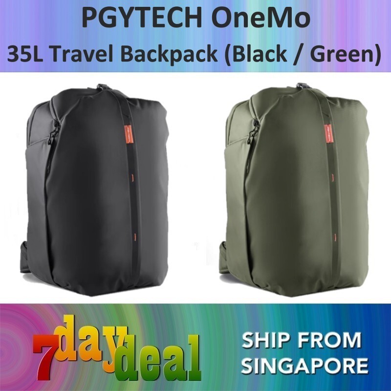 PGYTECH OneMo Travel Backpack 35L สีดํา/เขียว