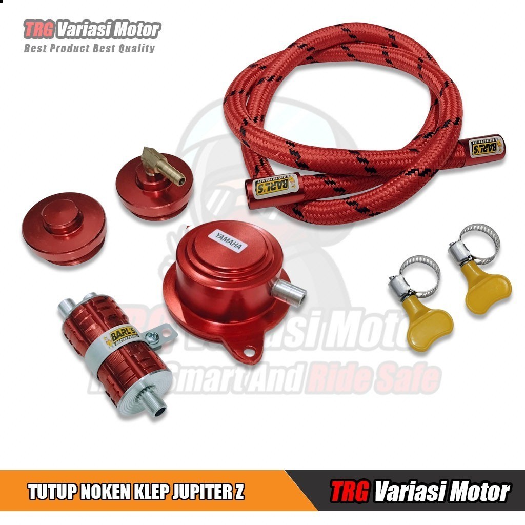 MESIN MERAH Jupiter Z CNC Valve Cover Jupiter Z Timing Cover Air Tube Red Engine Air Hose 1 M