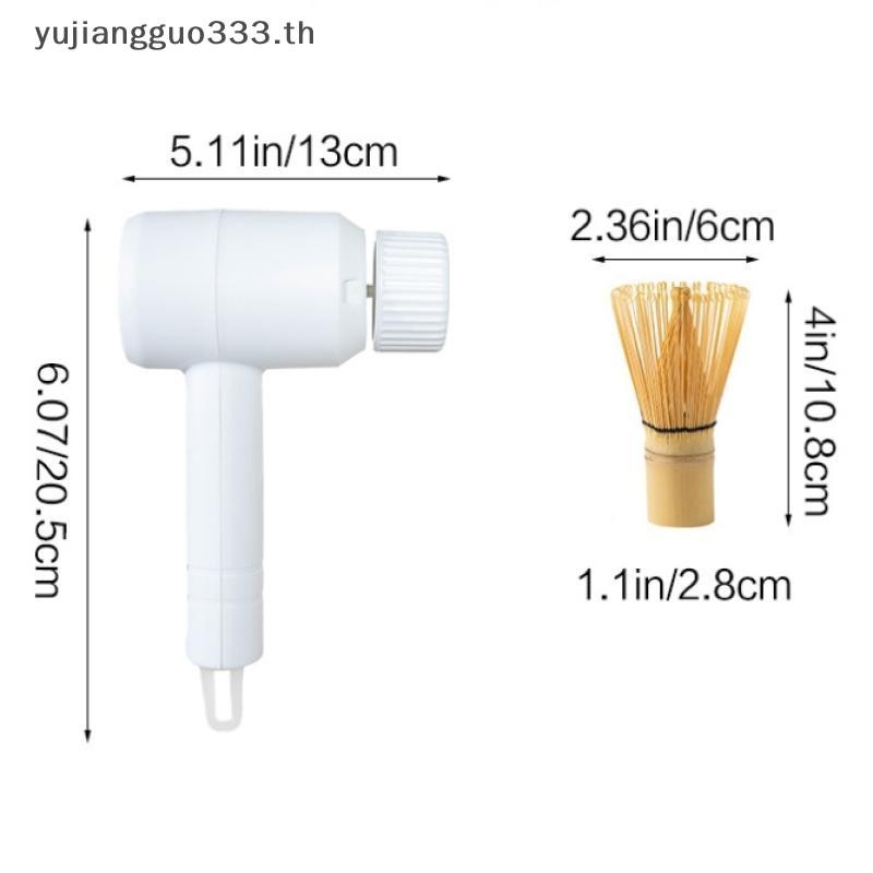 # yujiang # เครื่องตีมัทฉะไฟฟ้าไร้สายแบบพกพาได้อย่างรวดเร็วแปรงมัทฉะมือถือเครื่องกวนเครื่องดื่มผสมชากาแฟ-เครื่องมือทําไม ราคา ถูกที่สุด ดีลบีเคเค แกลเลอรีภาพที่ 5