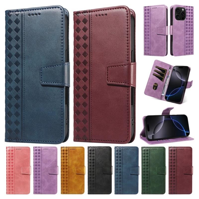 หรูหราปลอกหนังสําหรับ Motorola Moto G05 G13 G14 G15 G23 G32 G34 G35 G45 G53 G54 G55 G56 G64 G73 G75 