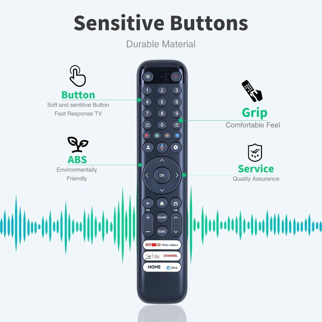 RC833 GMB1 เปลี่ยนรีโมทคอนโทรลสําหรับ TCL TV ใช้งานร่วมกับ C645/C745/C845/C655 Series 65C845K 85P745