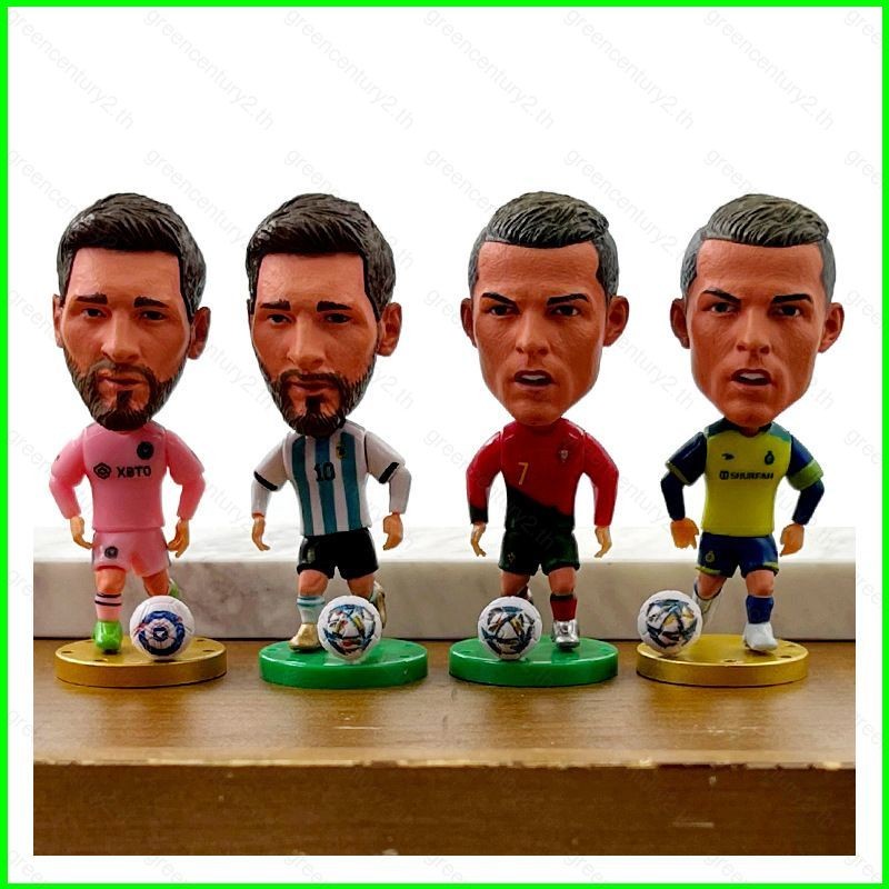 GC ฟุตบอล star Action Figure Lionel Messi Cristiano Ronaldo ตุ๊กตาของเล่นสําหรับของขวัญเด็กคอลเลกชัน