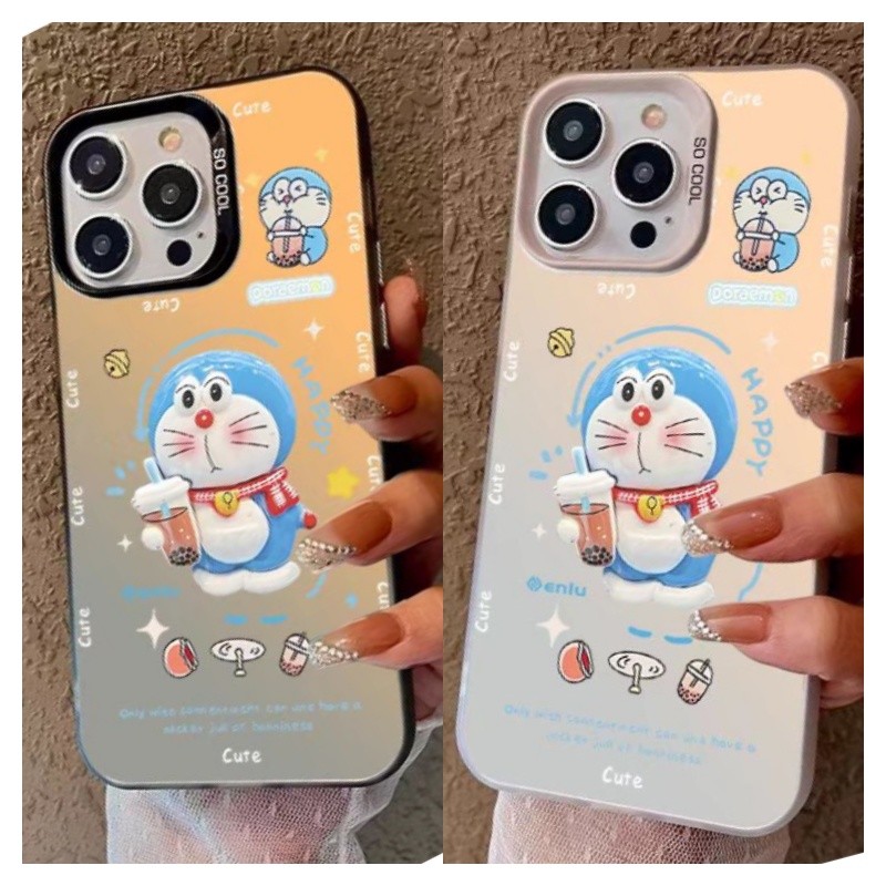 โดราเอมอนสําหรับOPPO A3X A3 Pro A60 A5 Pro A17 A16 A15 A56 A38 A79 A58 A98 A78 A96 A15S A16S A76 A96 A35 5G Hard PCเคสโทรศัพท์