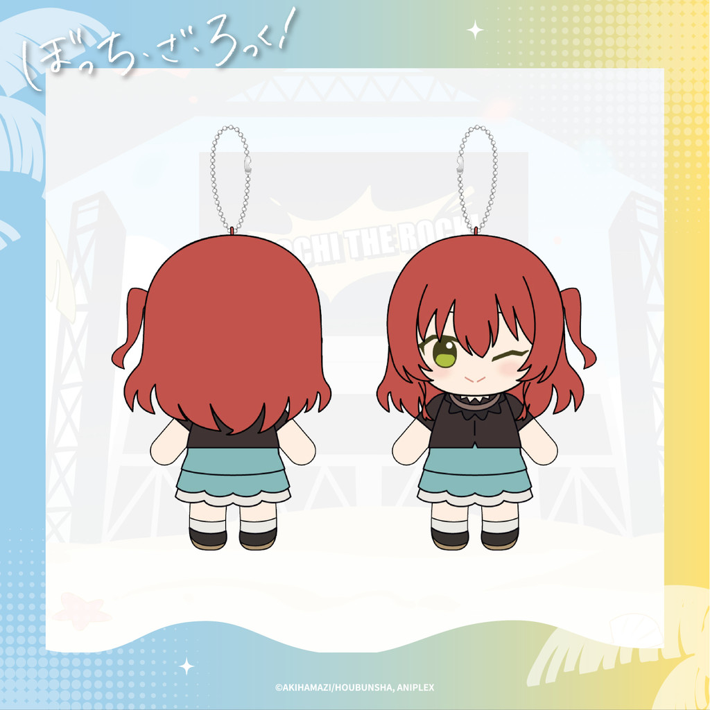 [สต๊อกพร้อม ANIPLEX] Lonely Rock! สินค้าจี้ตุ๊กตาผ้ากํามะหยี่ Kata Yudai รุ่น Q