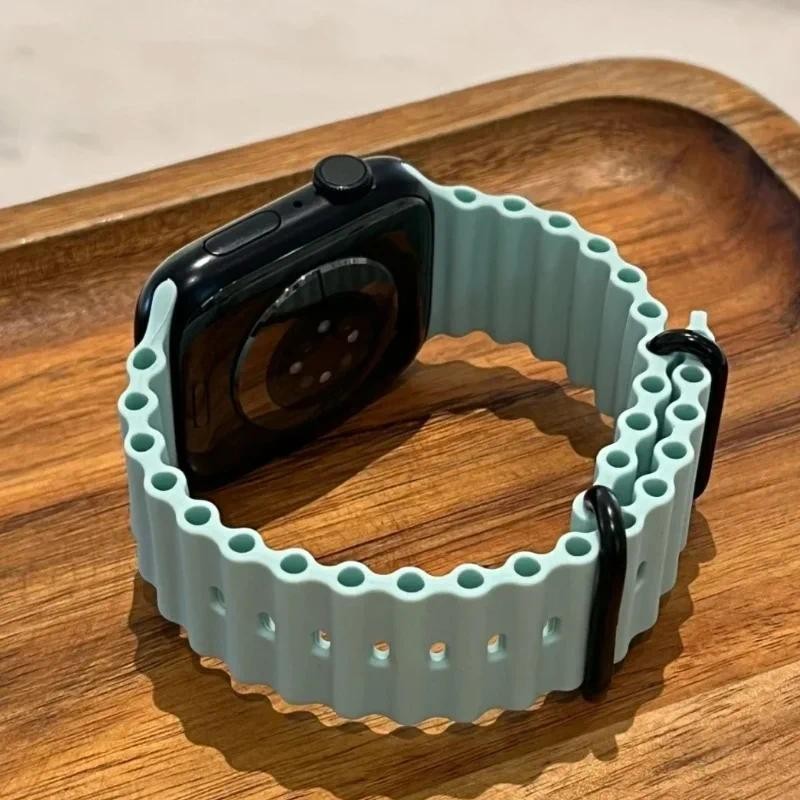 Apple Watch 10 Band 46mm 44mm 40mm 45mm 49mm 41mm 42mm 38mm bracelet correa iWatch series 7 6 3 se 8