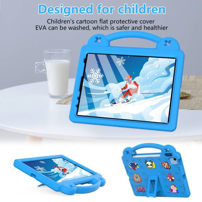 สําหรับ iPad Mini A17 A2293 Mini 6 8.3 "A2569 การ์ตูนหมีซิลิคอนป้องกัน,สําหรับ iPad Mini 2 3 4 5 A15