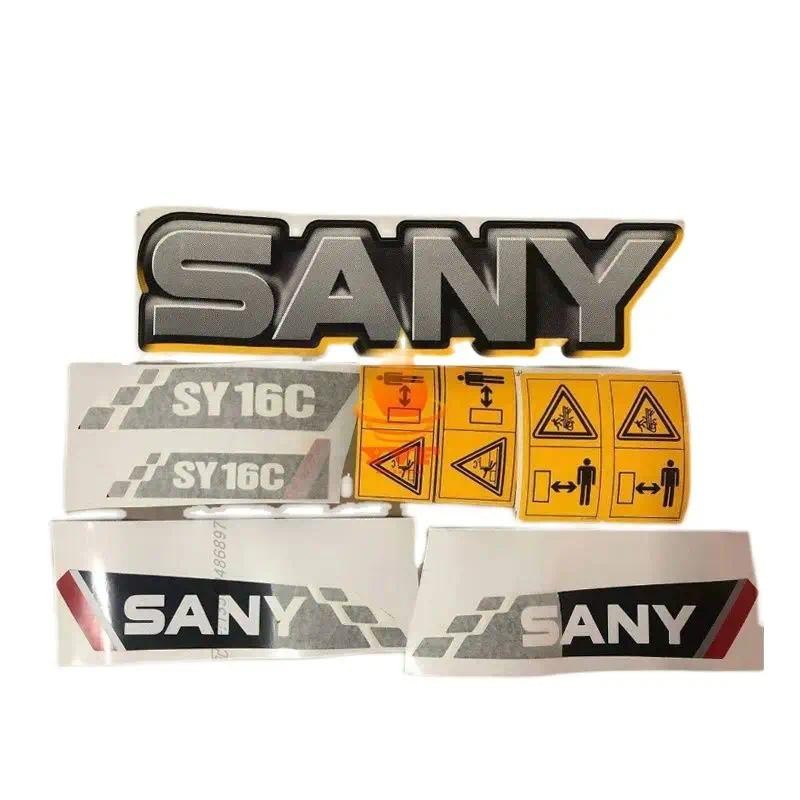 Mini sony SY16C 20C 26U 30U 35U 55U สติกเกอร์รถเต็มรูปแบบ excavator accessoriesauto ชิ้นส่วนตกแต่งรถ
