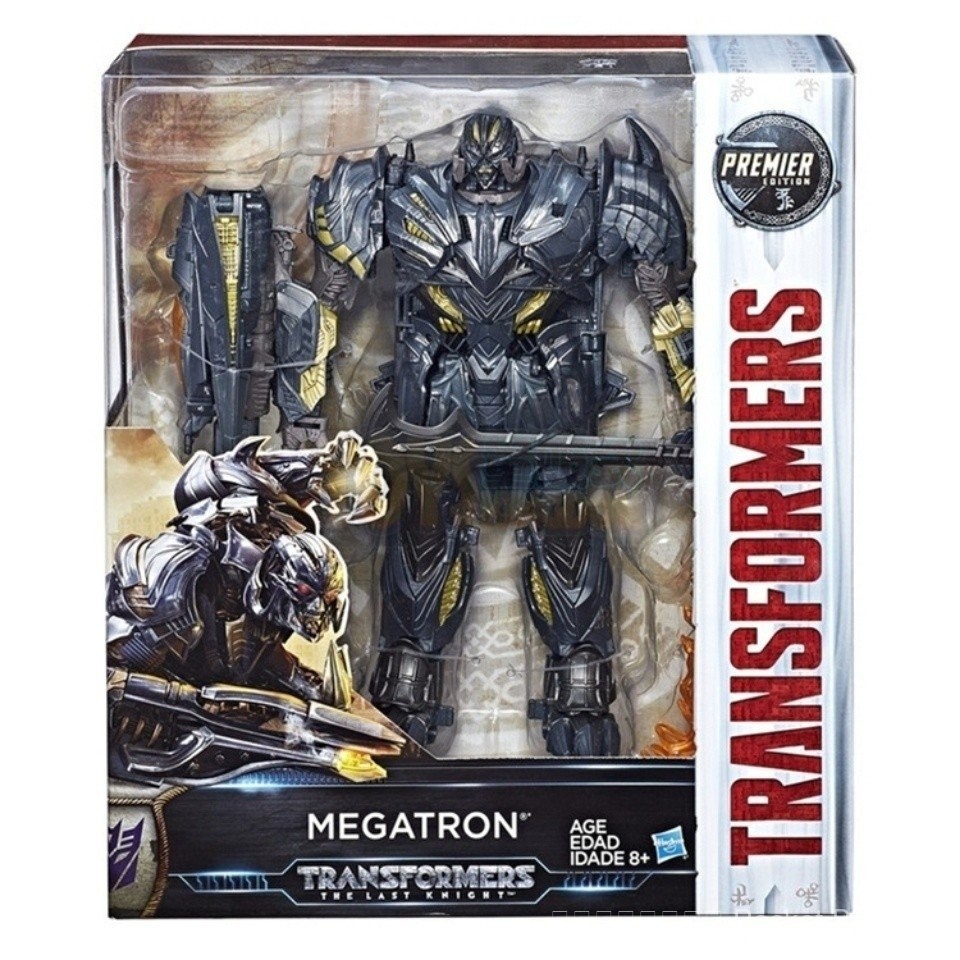 Transformers Movie Version 5 Megatron Tiger L-Class Hasbro Boy Airplane Toy Model Ready Stock 3c8.6 