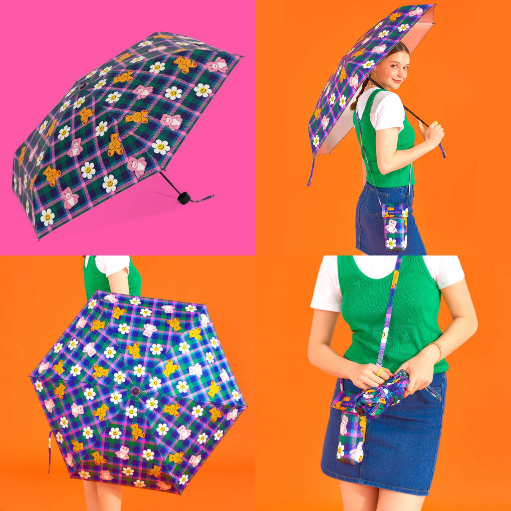 Wiggle / 5-Step UV protection Umbrella ร่มกันแดด ร่มพกพา รูปที่ 6