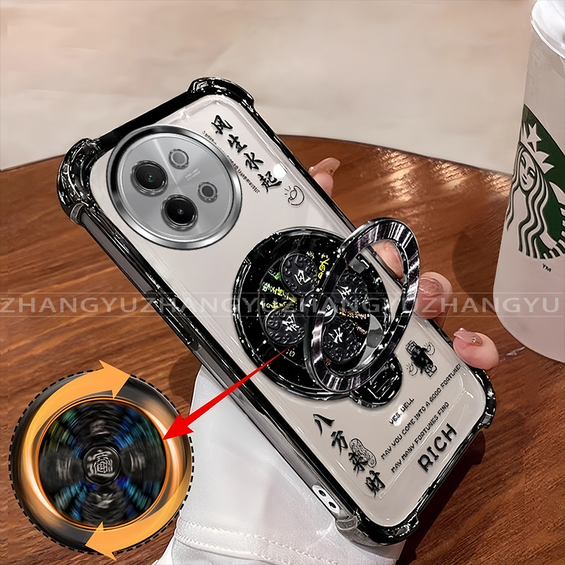 กันกระแทก Case สําหรับเคสโทรศัพท์ Vivo V30E ใหม่โชคดีวงเล็บแม่เหล็กเคสป้องกัน SZ30