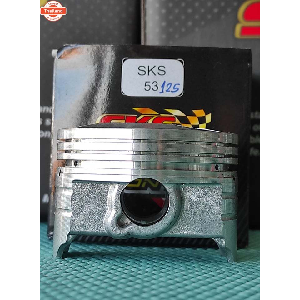 ลูกสู53มิลหัวนูนsksตั้มางพลีแท้สลัก13มิลพร้อมแหวน,กิ๊,สลัก,หลวาว สำหรัเวฟ125คาู,เวฟ125วาฬ,msx