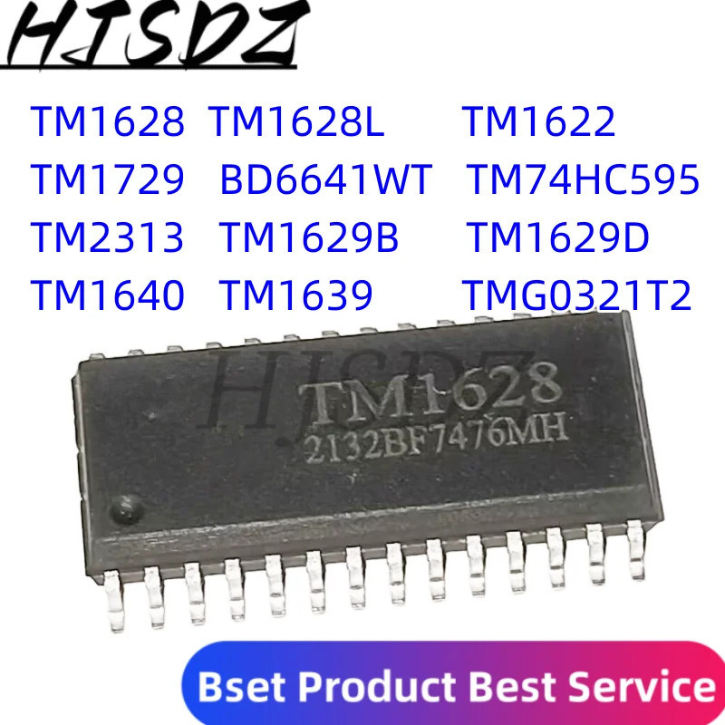1-5PCS TM74HC595 TM1628 TM1628L TM1622 TM1729 BD6641WT TM2313 TM1629B TM1629D TM1640 TM1639 TM1620 T