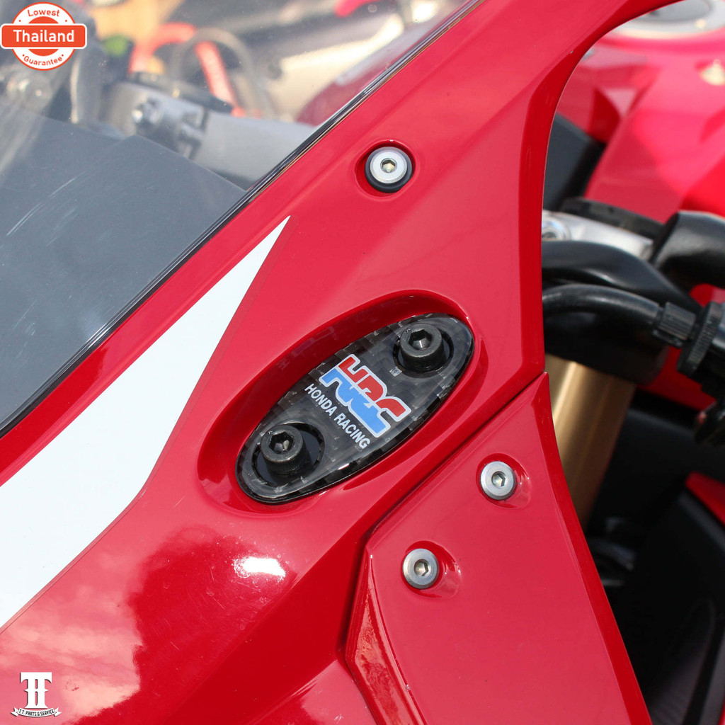 อุดกระจกแต่ง คาร์อนแท้ CBR650R,F / CBR300 / CBR250RR