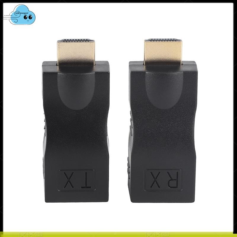 4K 3D 1.4 30M Extender to RJ45 over Cat 5e/6 Network LAN Ethernet Adapter