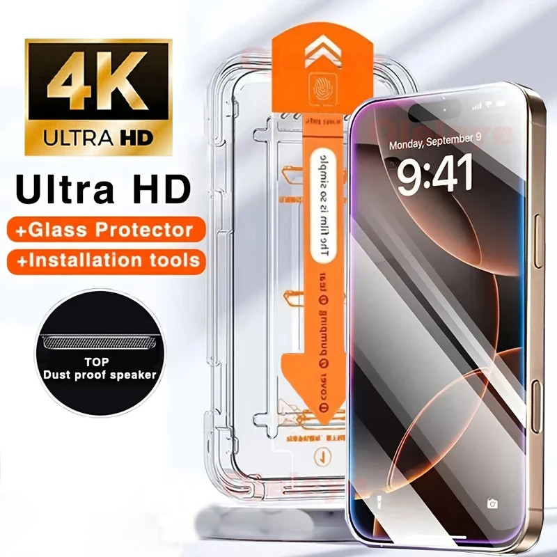 HD ฝุ่นติดตั้งฟรีกระจกนิรภัยป้องกันหน้าจอสําหรับVIVO Y04 Y29s Y29 Y19 Y19s Y39 Y18 Y28 Y28s Y58 Y100