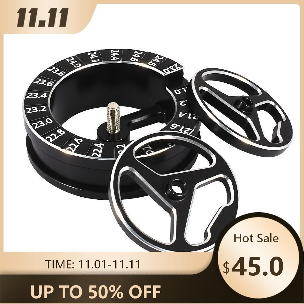 9IMOD RC แชสซี Droop Gauge วัดวงกลม Droop Gauge Range 21-25 มม.สําหรับ 1/10 on-road Touring รถบํารุงรักษาอัพเกรด
