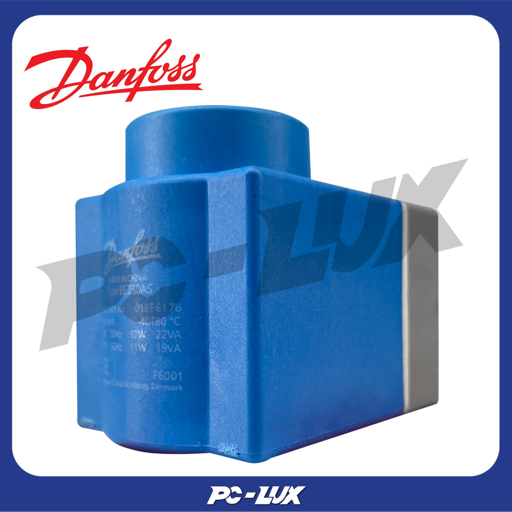 DANFOSS คอยล์โซลินอยด์ อุปกรณ์ควบคุมการเปิด-ปิดวาล์ว รุ่น 018F6701