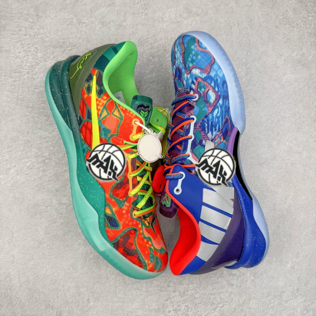 (ดีที่สุด)S2/MAX Zoom Kobe 8 Protro “What The Kobe” XDR รองเท้าบาส กันลื่น กันกระแทกBasketball Shoes