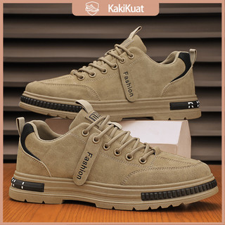 KakiKuat Sepatu Pria Baru 2026 Sepatu Olahraga Kasual Antiselip dan Tahan Lama Desain Retro Nyaman Cocok untuk Bekerja Aktivitas Luar Ruangan dan Sehari-hari