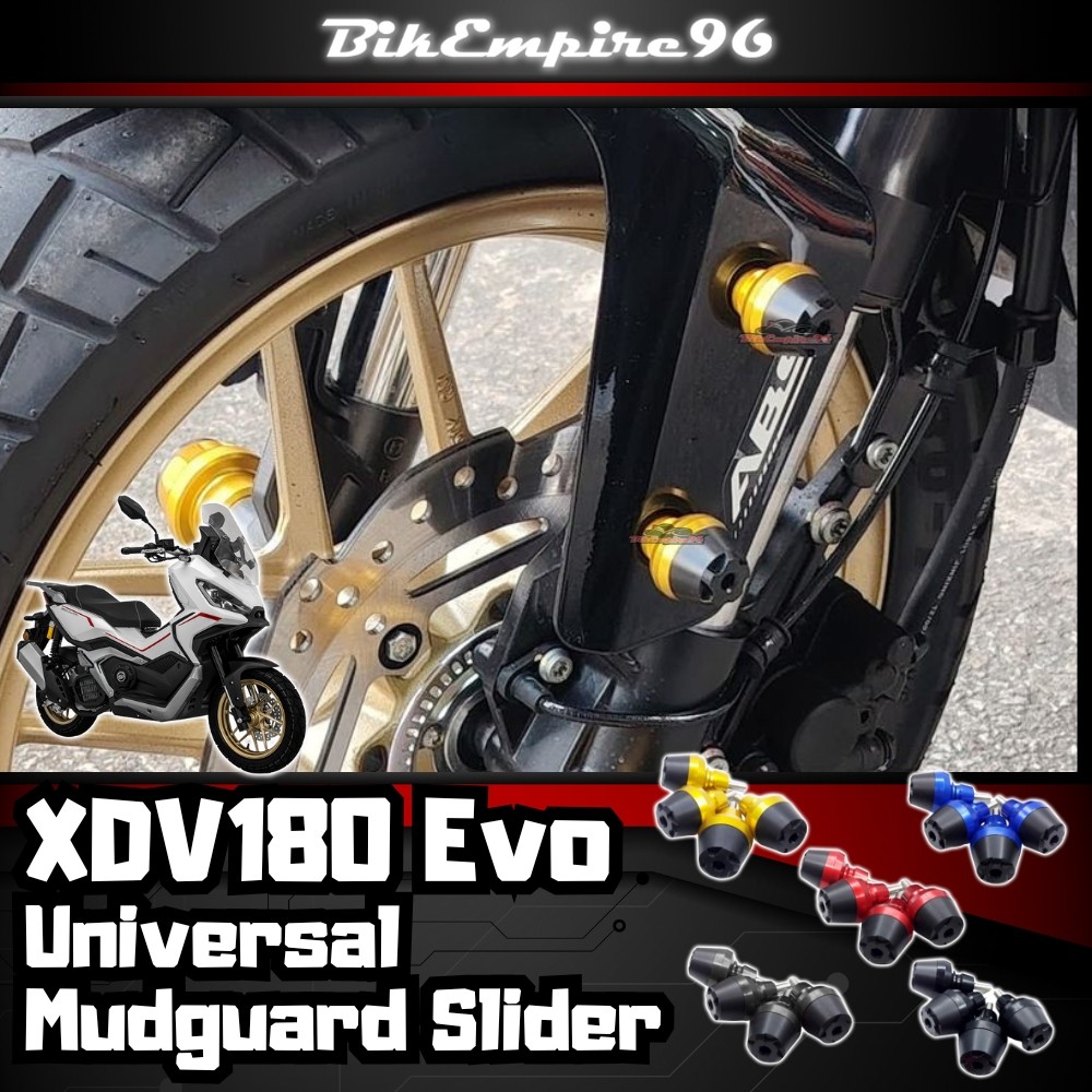 XDV180 Evo ด้านหน้า Mudguard Slider ป้องกันความเสียหาย Mudguard Slider คุณภาพสูง Mudguard Slider โลห