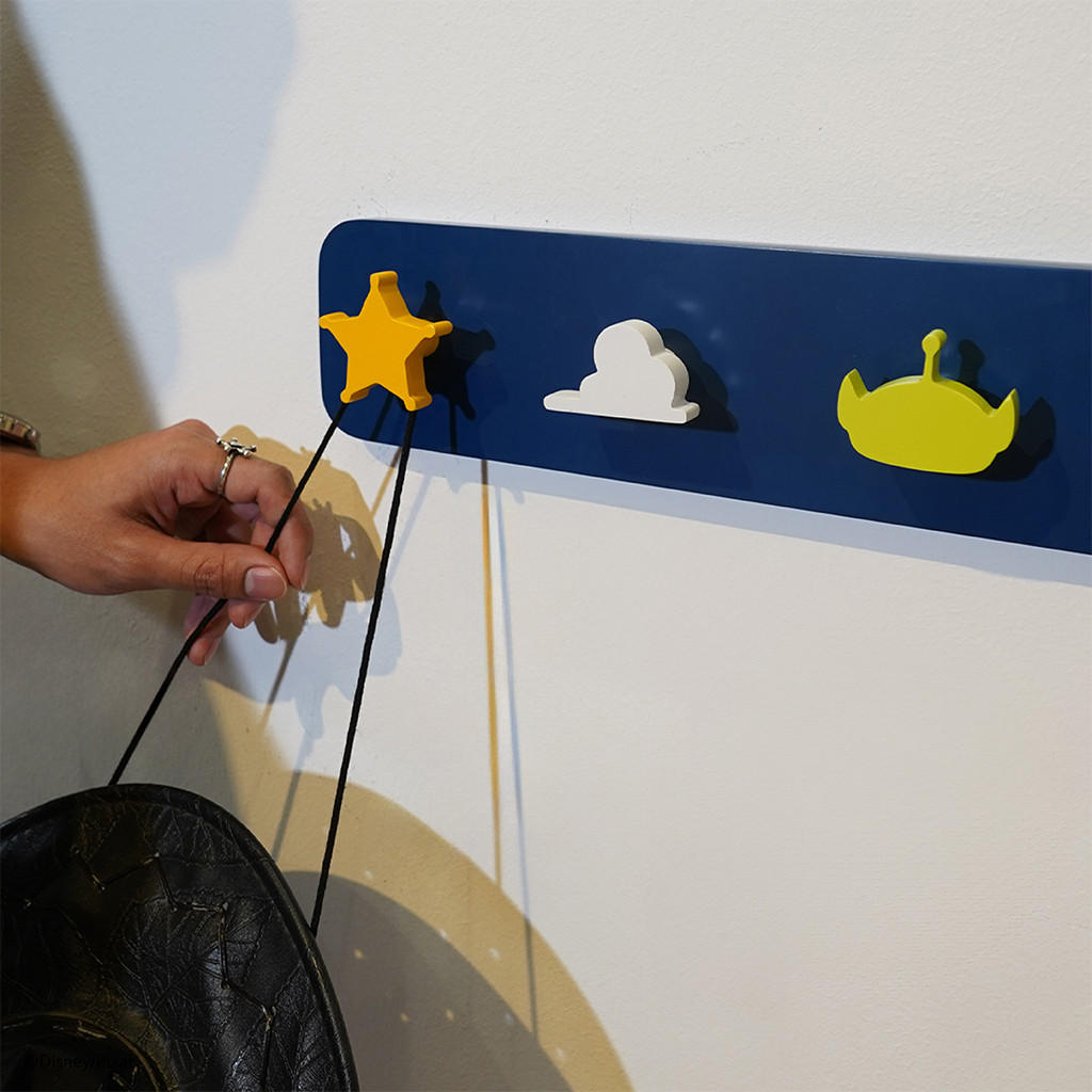 Disney Home ที่แขวนอเนกประสงค์ DISNEY รุ่น SPACE/01 สีน้ำเงินเข้ม (40x5x9 ซม.)  แบรนด์ DISNEYHOME - รูปที่ 2