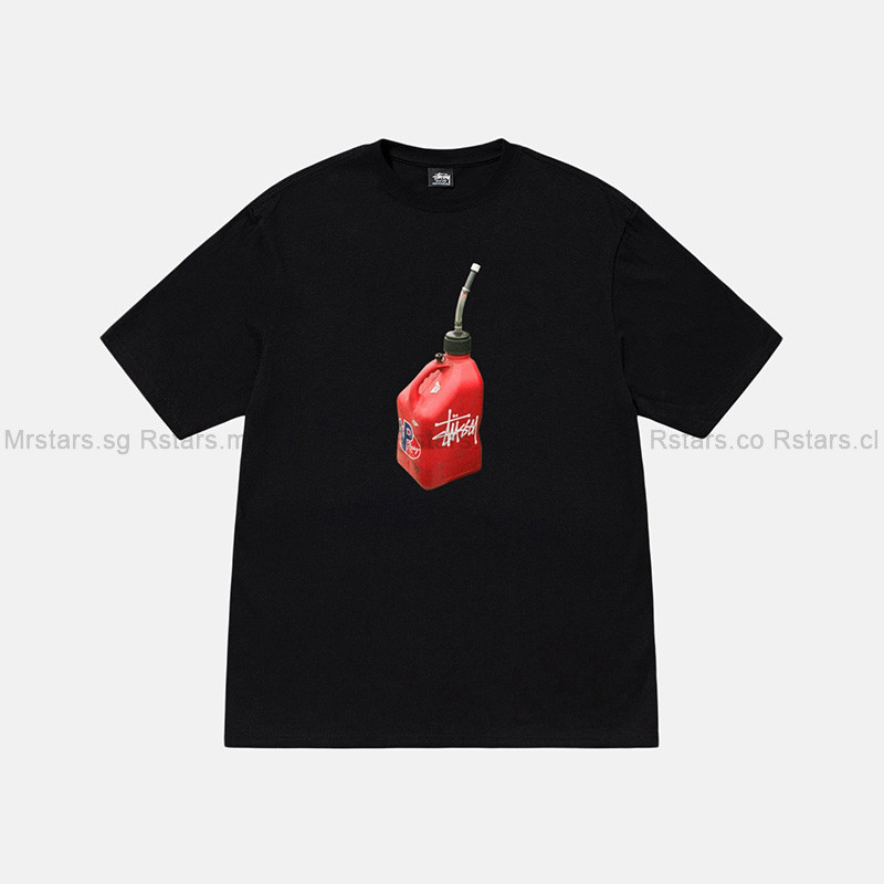 เสื้อยืด STUSSY FUELED สีดํา