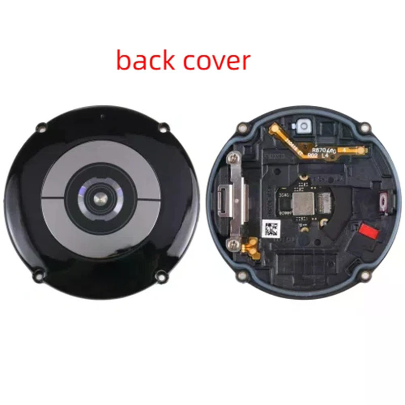 สําหรับ samsung galaxy watch 4 R870 44 มม.R860 40 มม.ฝาครอบด้านหลังด้านหลังด้านหลังประตูอะไหล่