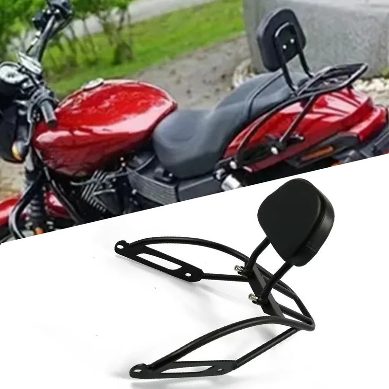 ใช้งานร่วมกับ Harley Street XG500 XG 500 XG750 XG 750 2014-2021 รถจักรยานยนต์ Sissy Bar ด้านหลังผู้โ