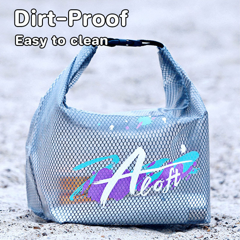 ระเป๋าพกพา กระเป๋าหิ้วกันน้ำ PVC กันน้ำ กระเป๋าใส่เครื่องอาบน้ำ จุของได้เยอะ พกพาสะดวก การจัดเก็บ - รูปที่ 3