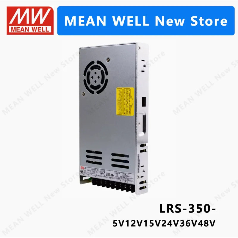 แหล่งจ่ายไฟเดิม MEAN WELL LRS-350 LRS-350-5 LRS-350-12 LRS-350-15 LRS-350-24 LRS-350-36 LRS-350-48 M