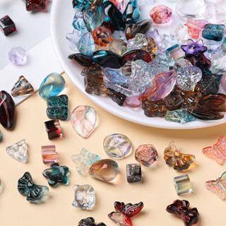 St. Kunkka 20g ลูกปัดแก้วโปร่งใสขนาด 8 ~ 25.5 มม. ไม่สม่ำเสม…