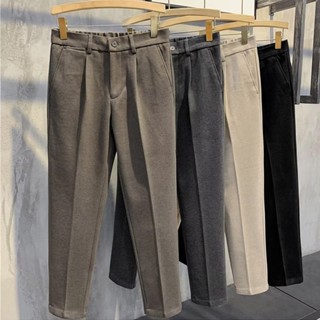 กางเกงขายาวลำลองจากผ้าฝ้ายและผ้าขนสัตว์คุณภาพสูง เหมาะสำหรับ…