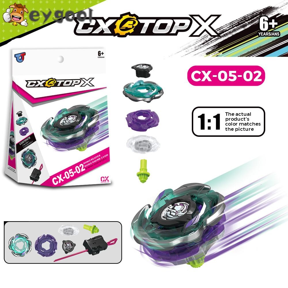 Flame ยี่ห้อ Box set Spinning Burst CX series CX-05-02 พร้อมชุด Launcher Spinning Top Kid beibalde ข