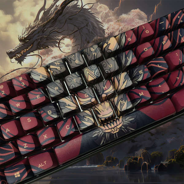 sa keycap work egg keycaps keycap ไทย Olron PBT Sublimation Mechanical Keyboard Keycap เหมาะสําหรับ 