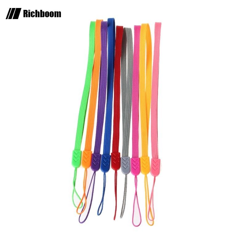 Rich 19 5 ซม.เชือกสายคล้องเชือกเส้นเล็กแบบสั้นสําหรับแฟลชไดรฟ์ USB สําหรับการ์ด ID Key B