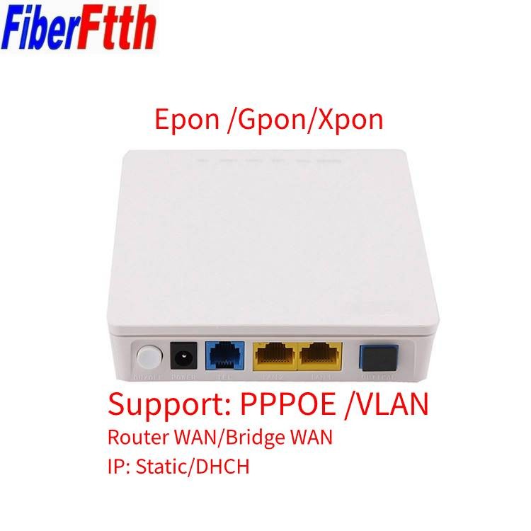 แบรนด์ใหม่ HW EPON XPON ONU HG8120C 8020C 8321R ONT Termianl พร้อมพอร์ตเสียง 1 พอร์ต และพอร์ตเครือข่