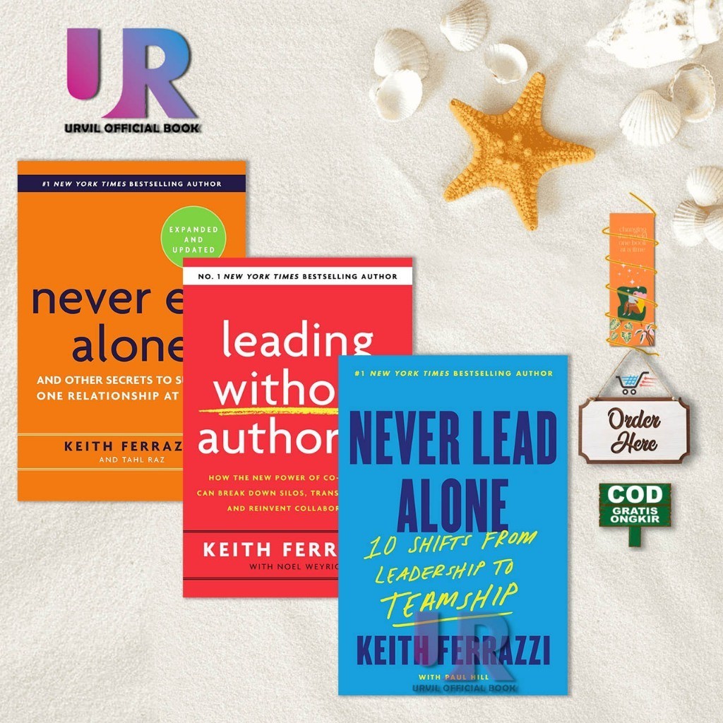 Never Lead Alone - Never Eat Alone - Leading Withoutority By Keith Ferrazzi (ภาษาอังกฤษ)