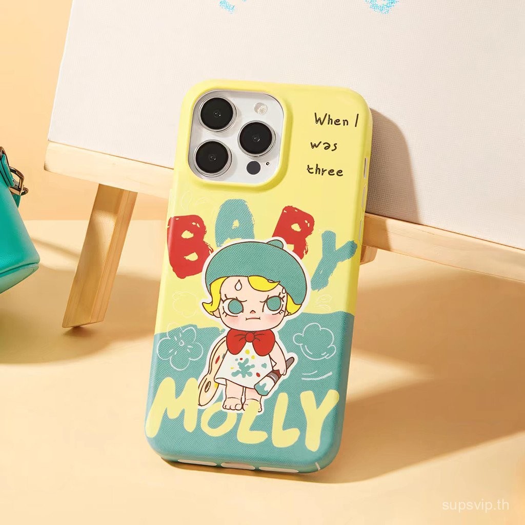 Baby Jasmine การ์ตูนน่ารักเคสโทรศัพท์เหมาะสําหรับiPhone 11 12 13 14 15 PRO Hard Case 13 14 15 PROMAXป้องกันฝุ่น 7 8 14 15 PLUS Shock-proof Shock-resistant Case XR XX HSNK