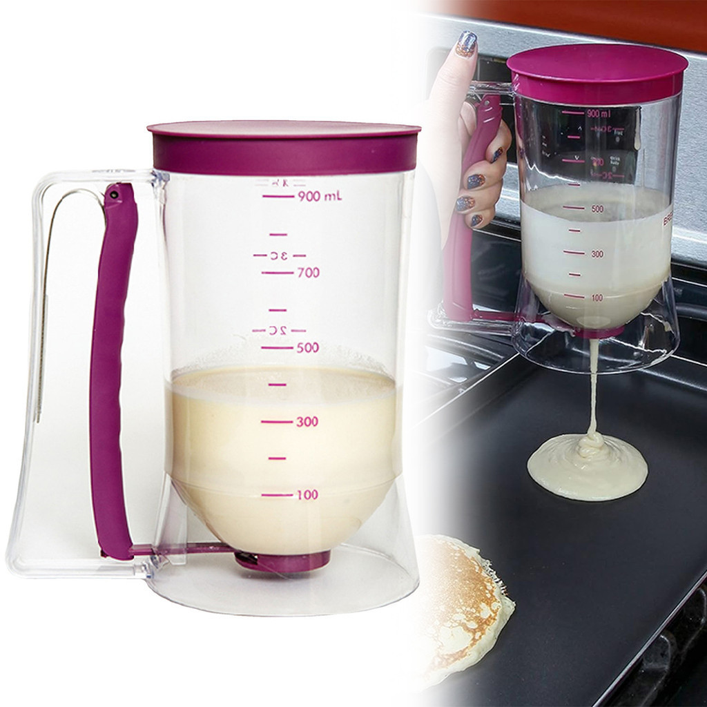 ใหม่ Hand-Held Batter Dispenser สําหรับ Cupcakes Easy-To-Use Batter Dispenser และ Butter Separator พร้อมฉลากวัด