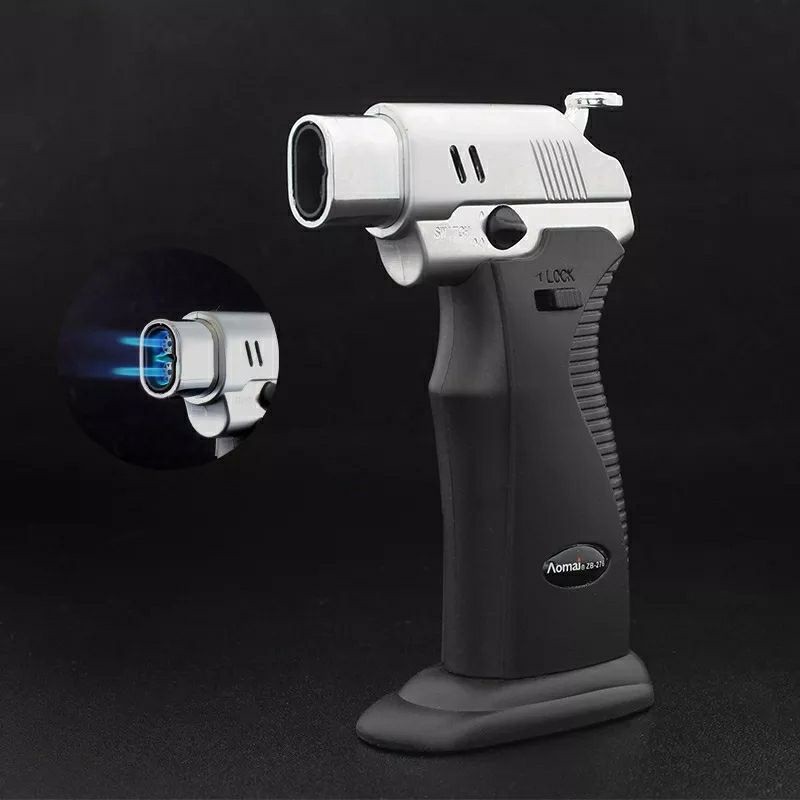 ไฟแรง Aomai zb-276 ไฟแช็คแก๊ส ไฟฟู่ 2 หัว เทอร์โบ