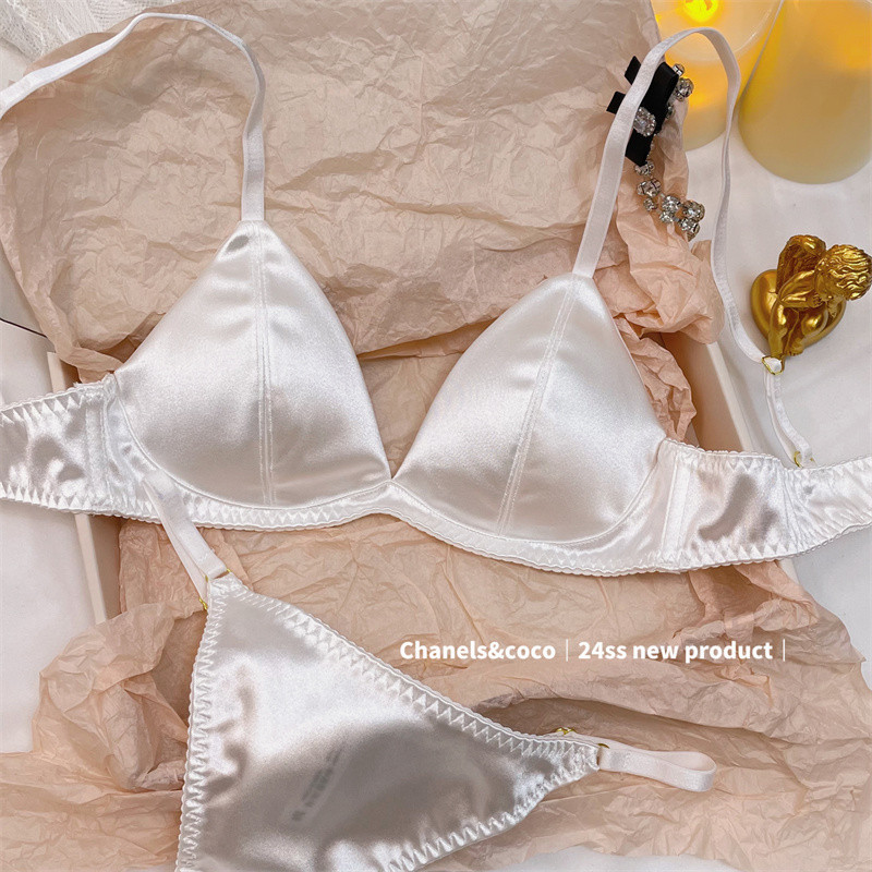 ชุดชั้นในดันทรง ลูกไม้ เซ็กซี่ บางเฉียบ ใส่สบาย ครึ่งคัพ สไตล์ฝรั่งเศส สําหรับผู้หญิง - รูปที่ 2