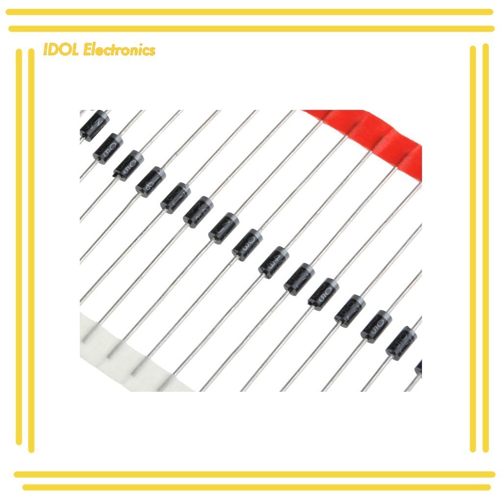 ราคาถูก! ไดโอด Diode 1N4001  1N4007 1N4148 1N5399 จำนวน 10 ตัว วงจรเรียงกระแส ส่งของทุกวัน